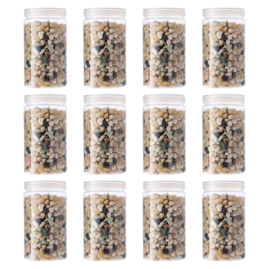 12 Pack: Crushed Natural Decorative Baby Rocks by Ashland™